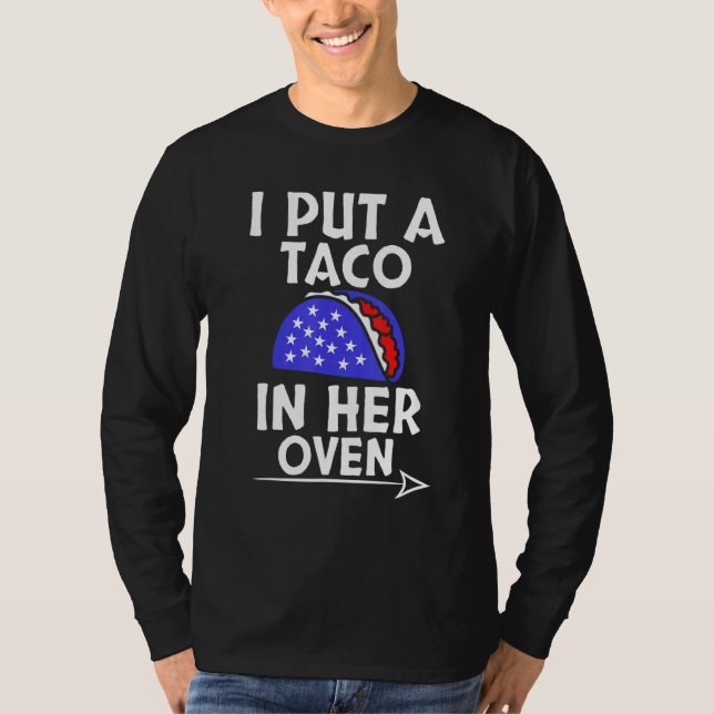 T-shirt J'Ai Mis Un Taco Dans Ce Comptable D'Évangile Du F (Devant)