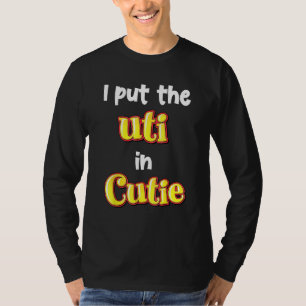 T-shirt J'ai mis uti dans Cutie