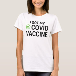 T-shirt J'Ai Mon Vaccin Au COVID