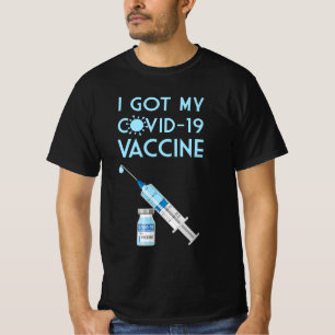 T-shirt J'Ai Mon Vaccin Convid-19