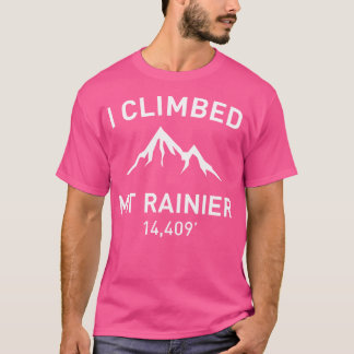 T-shirt J'Ai Monté Le Mont Rainier, Chemise Extérieure En 