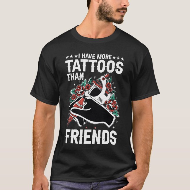 T-shirt J'ai Moreattooshan amis ami (Devant)
