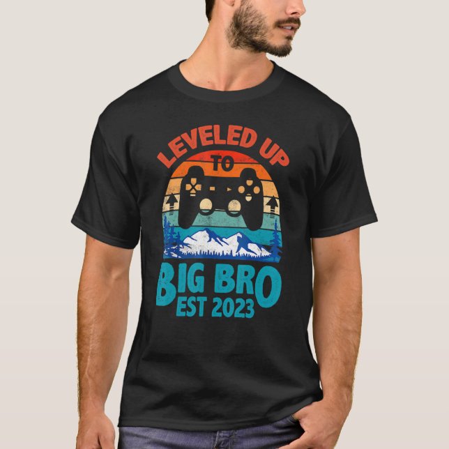 T-shirt J'ai nivelé jusqu'à Big Brother Est 2023 nivelleme (Devant)