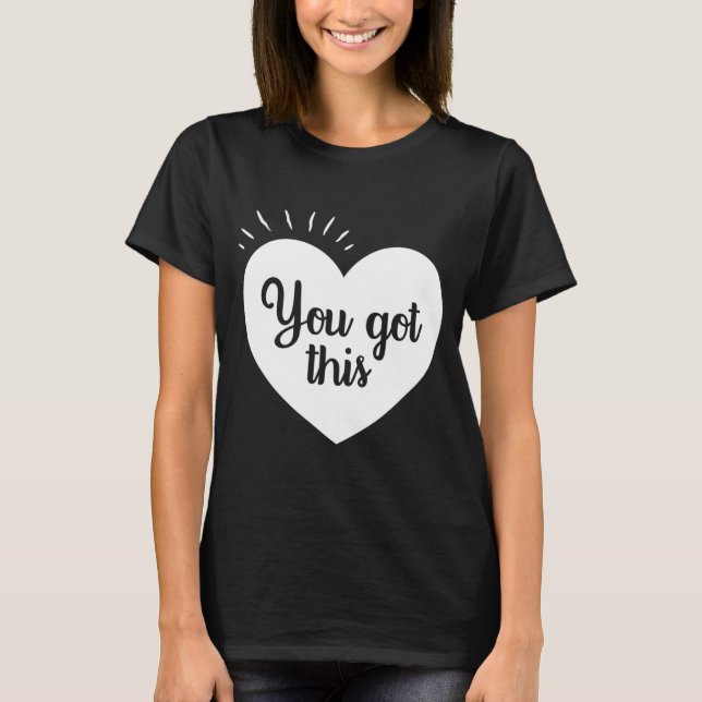 T-shirt J'Ai Obtenu - Enseignant Motivationnel (Devant)