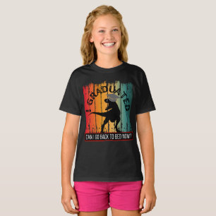 T-shirt j'ai obtenu mon diplôme puis-je retourner au lit m