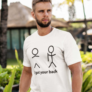 T-shirt J'ai obtenu votre dos !