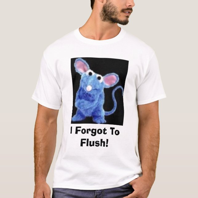 T-shirt J'ai oublié de rincer ! (Devant)