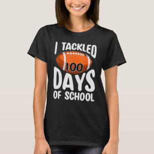 T-shirt J'AI PARLÉ 100 JOURS DE Football SCOLAIRE 100e Jou