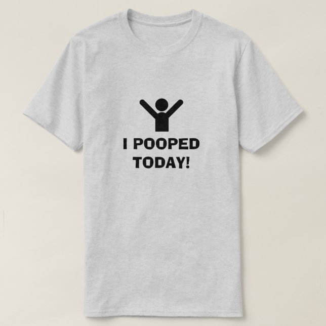 T-SHIRT J'AI PASSÉ AUJOURD'HUI ! (Design devant)