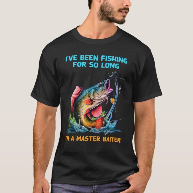 T-shirt J'ai pêché pendant si longtemps que je suis un app (Devant)