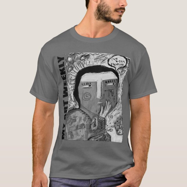 T-shirt J'ai pensé (Devant)