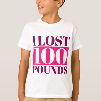 T-shirt J'Ai Perdu 100 Livres, Perte De Poids Motivation &