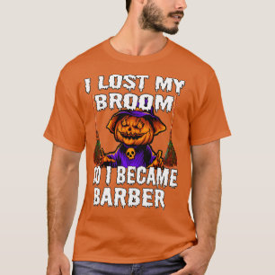 T-shirt J'Ai Perdu Ma Chambre Alors Je Suis Devenu Barbier