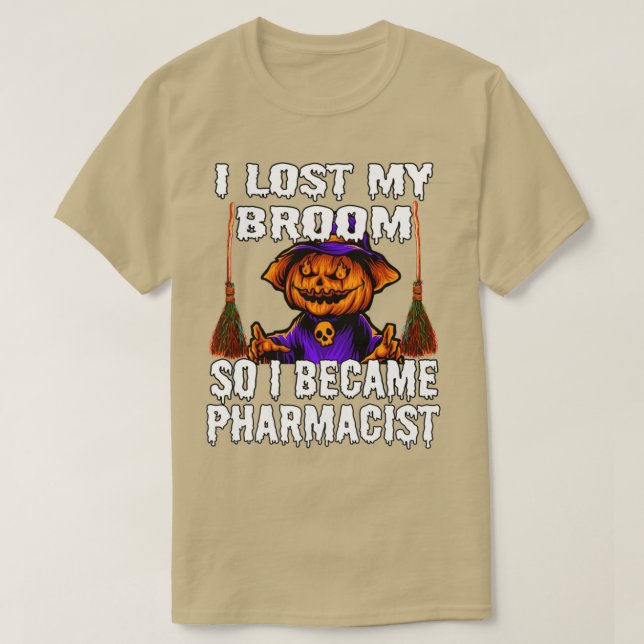 T-shirt J'Ai Perdu Ma Chambre Alors Je Suis Devenu Pharmac (Design devant)