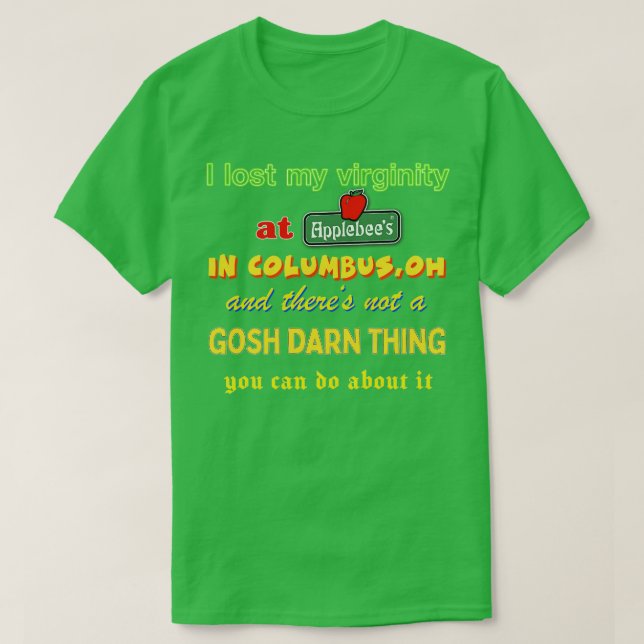 T-shirt J'ai perdu ma virginité Odely Specific Memeshirt (Design devant)