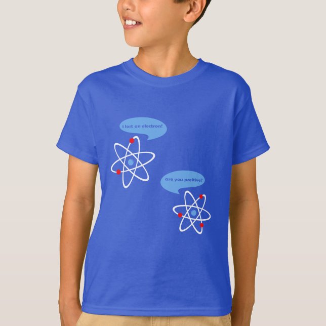 T-shirt J'ai perdu un électron (Devant)