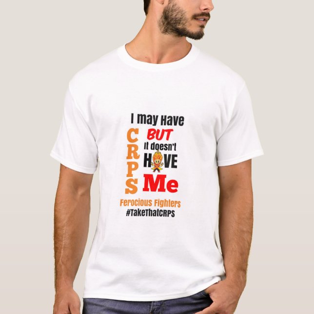 T-shirt J'ai peut-être des CRPS (Devant)