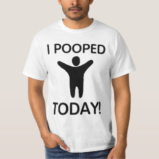 T-shirt J'Ai Poopé Aujourd'Hui Chemise