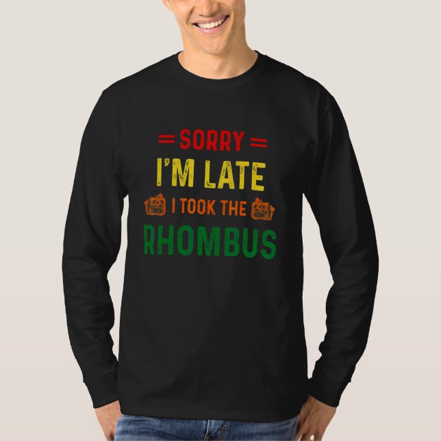 T-shirt J'ai pris le losange   Nerd des maths   Mathématiq (Devant)