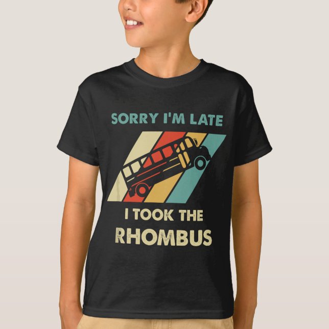 T-shirt J'Ai Pris Le Rhombus Funny Math Nerd Funny Math (Devant)