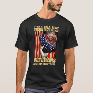 T-shirt J'Ai Pris Un Test D.Na Dieu Est Mon Père Les Ancie
