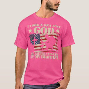 T-shirt J'Ai Pris Un Test D'ADN Dieu Est Mon Père Les Anci