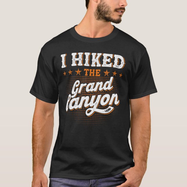 T-shirt J'Ai Promené Le Grand Canyon (Devant)