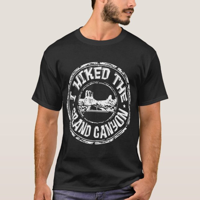 T-shirt J'Ai Promené Le Grand Canyon Adventure Randonnée (Devant)
