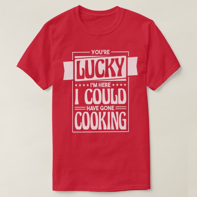 T-shirt J'Ai Pu Avoir Cuisine, Coo (Design devant)