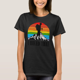T-shirt J'Ai Randonné Cette Drôle Randonnée Backpacking Ca