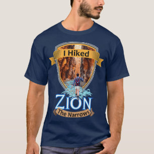 T-shirt J'Ai Randonné Sion Les Étroits Utah River Advent