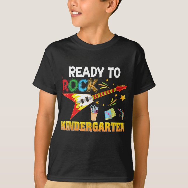 T-shirt J'ai Ready To Rock (Devant)