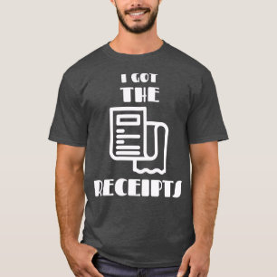 T-shirt J'ai reçu les reçus