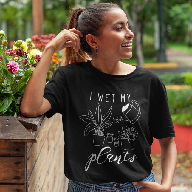 T-shirt J'ai reçu mes Plantes (Créateur téléchargé)