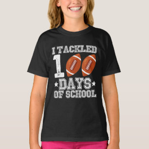 T-shirt J'ai relevé 100 jours de football scolaire