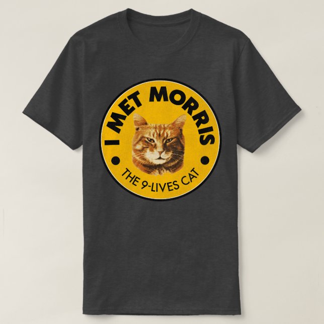 T-shirt J'ai rencontré Morris (Design devant)
