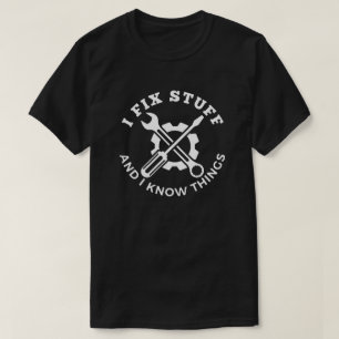 T-shirt J'Ai Réparé Des Choses Drôle Mécanique