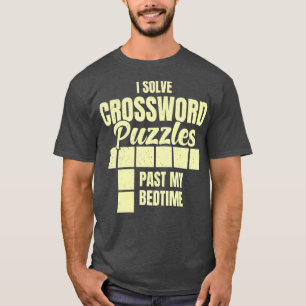 T-shirt J'Ai Résolu Les Puzzles De Mot De Crossword Qui Pa