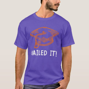 T-shirt J'ai réussi Diplôme scolaire Licence Maîtrise