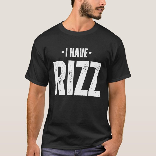 T-shirt J'Ai Rizz Meme (Devant)