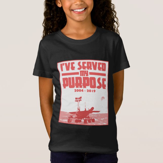 T-Shirt J'ai servi mon occasion Rover de Mars de but (Devant)