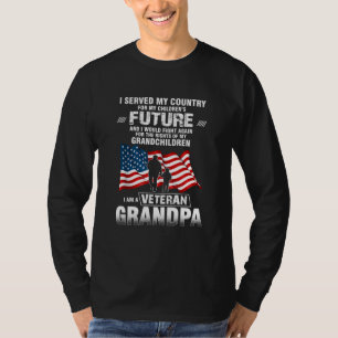 T-shirt J'Ai Servi Mon Pays Pour Mes Enfants De Future Vet