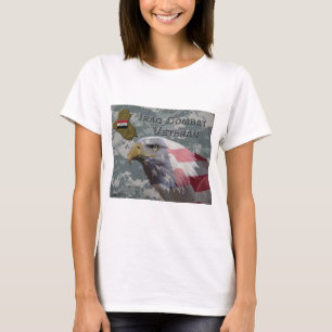 T-shirt J'Ai Servi - Un Vétéran De Combat Irag