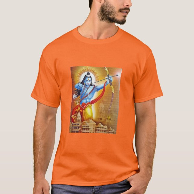 T-shirt Jai shree Ram (Devant)