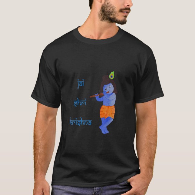 T-shirt Jai Shri Krishna (Devant)