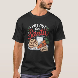 T-shirt J'Ai Sorti La Carotte Des Rennes De Noël De Père N
