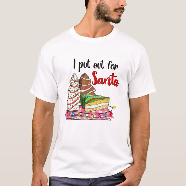 T-shirt J'Ai Sorti Pour Père Noël Christmas Tree Cake Snac (Devant)