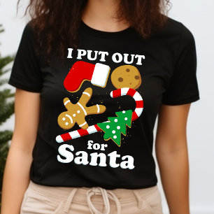 T-shirt J'Ai Sorti Pour Père Noël Drôle Noël