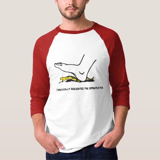 T-shirt J'ai spécifiquement demandé l'opposé de ce Meme (Devant)