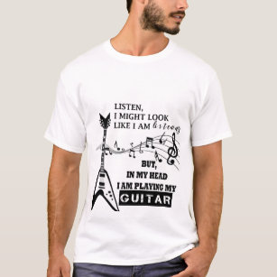 T-shirt J'ai sûrement besoin de toutes ces guitares T-Shir